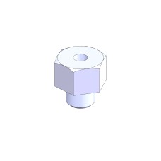 BUSHING NUT M5-M3