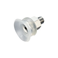FLAT SUCTION CUP(SILICON/CLOUDY TRANSP)