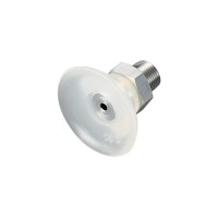 FLAT SUCTION CUP(SILICON/CLOUDY TRANSP)