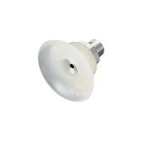 FLAT SUCTION CUP(SILICON/CLOUDY TRANSP)