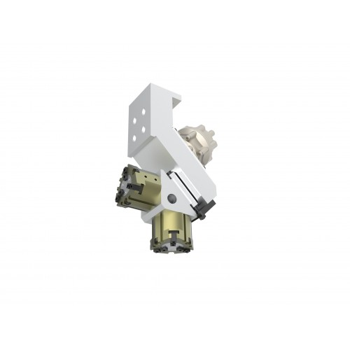 PNEUMATIC SWIVEL DOUBLE CHUCK UNIT