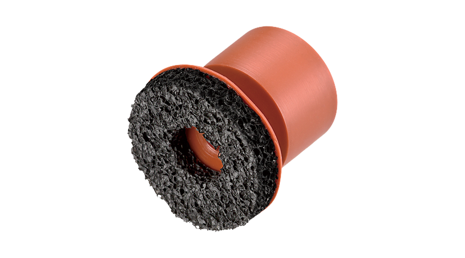 SUCTION CUP W/EP SPONGE(SILICON/BROWN)